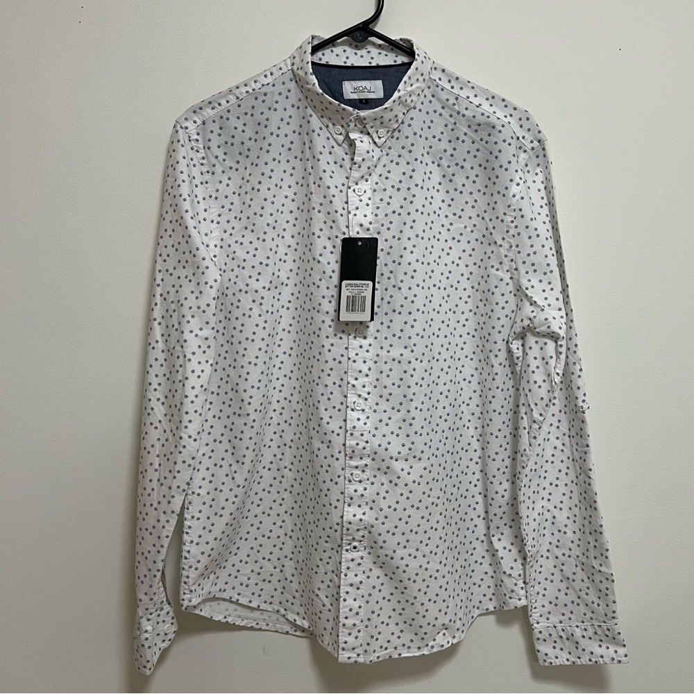 NWT Koaj Men’s Button Down Shirt
